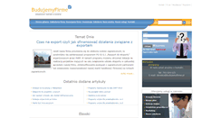 Desktop Screenshot of budujemyfirme.pl