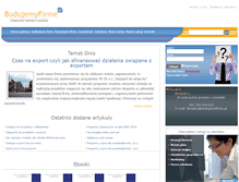 Tablet Screenshot of budujemyfirme.pl